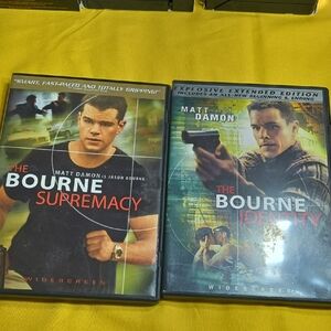 The Bourne Supremacy And Identity DVD Set